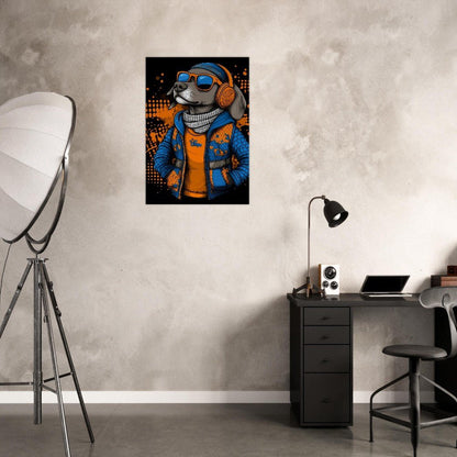 Urban Hound Canvas Art - ROMAG Store