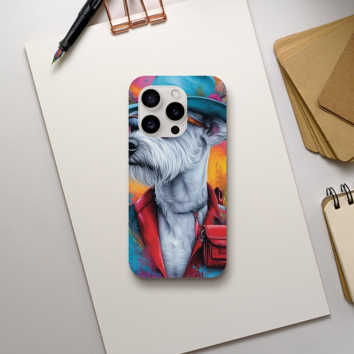 Chic Pooch Dressed iPhone Tough Case - ROMAG Store