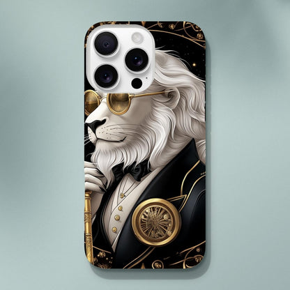 Regal Lion Dapper Gentleman iPhone Tough Case - ROMAG Store