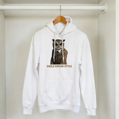 Sophisticated Owl Style Hoodie - ROMAG Store