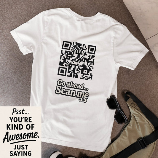 Psst QR T-shirt - ROMAG Store