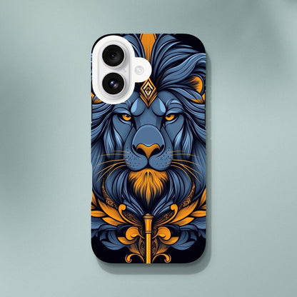 Regal Lion of Valor iPhone Tough Case - ROMAG Store