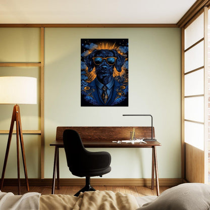 Dog Undercover Canvas Art - ROMAG Store