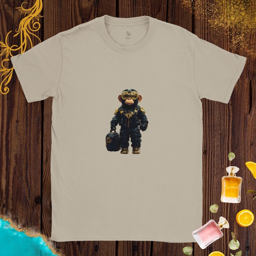 Pilot Monkey at Animals Fashion Week T-shirt