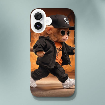 Street Smart Monkey iPhone Tough Case - ROMAG Store