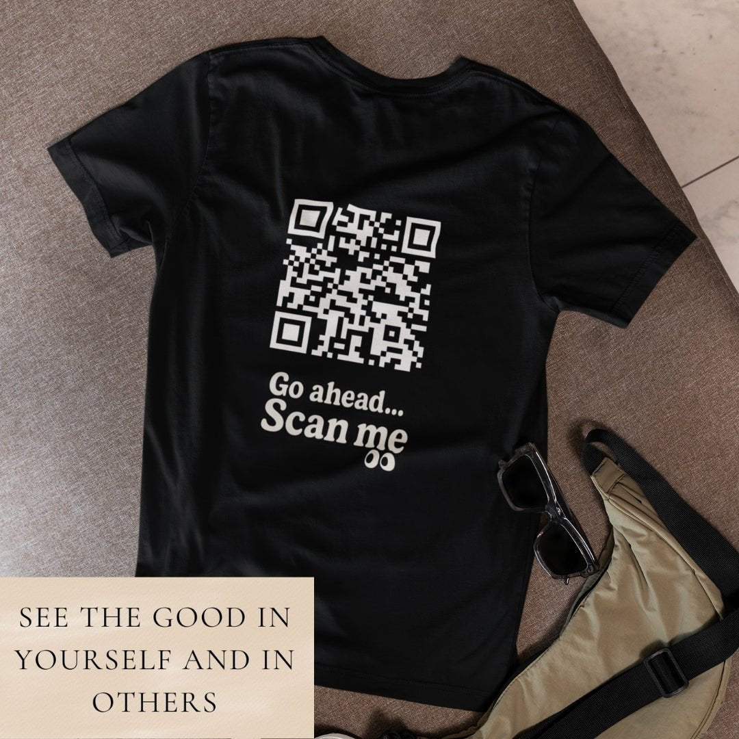 The Good QR T-shirt - ROMAG Store