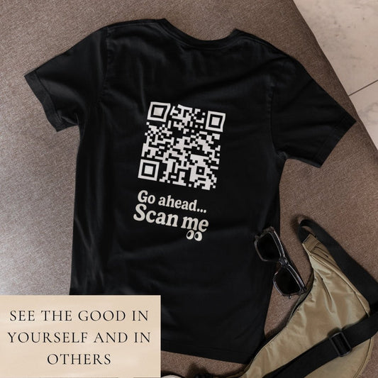 The Good QR T-shirt - ROMAG Store