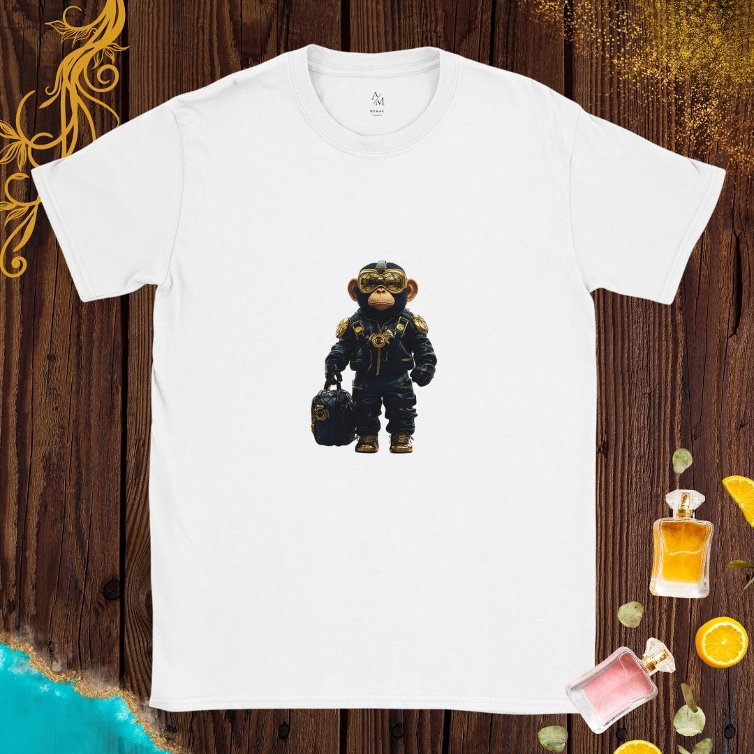 Pilot Monkey at Animals Fashion Week T-shirt