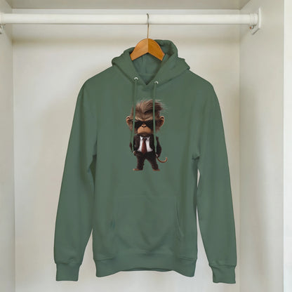 Suave Monkey in Suit Hoodie - ROMAG Store