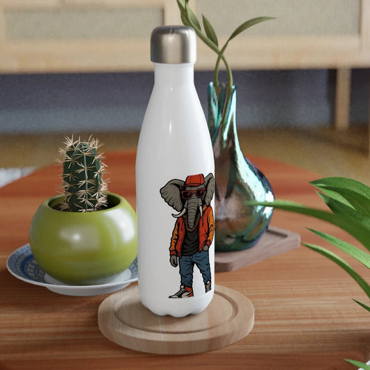 Cool Elephant Hip - Hop Style Water Bottle - ROMAG Store
