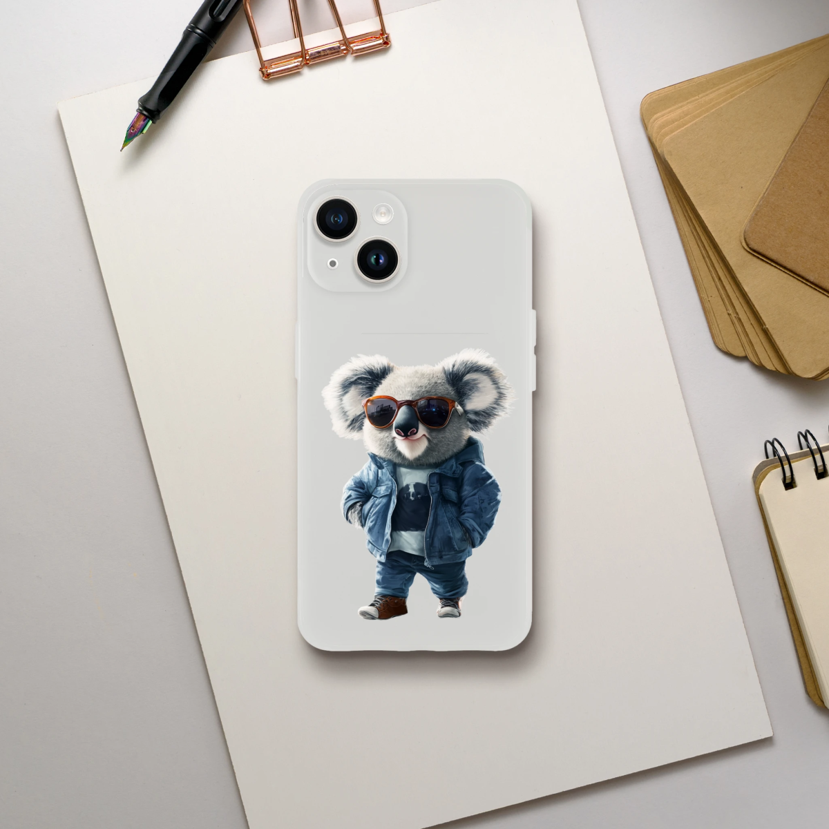 Cool Koala Street Style iPhone Flexi Case - ROMAG Store