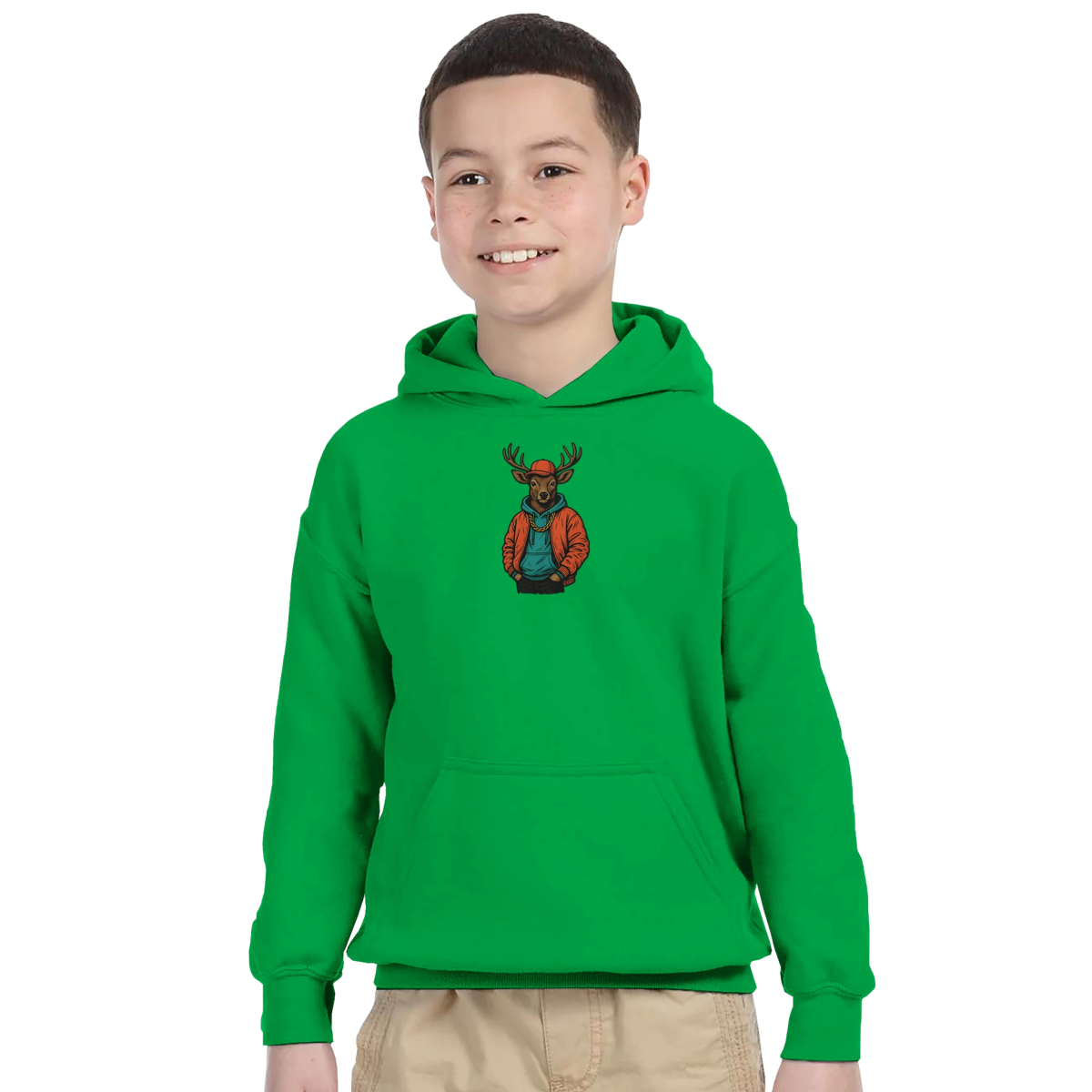 Cool Deer Urban Streetwear Kids Hoodie - ROMAG Store
