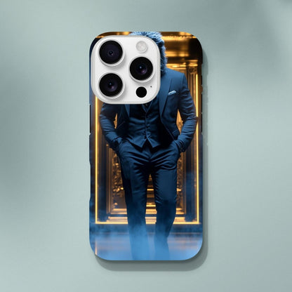 Lion in Suit iPhone Tough Case - ROMAG Store