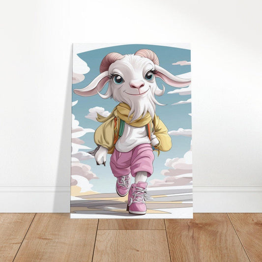 Chic Goat in Streetwear Canvas - ROMAG Store