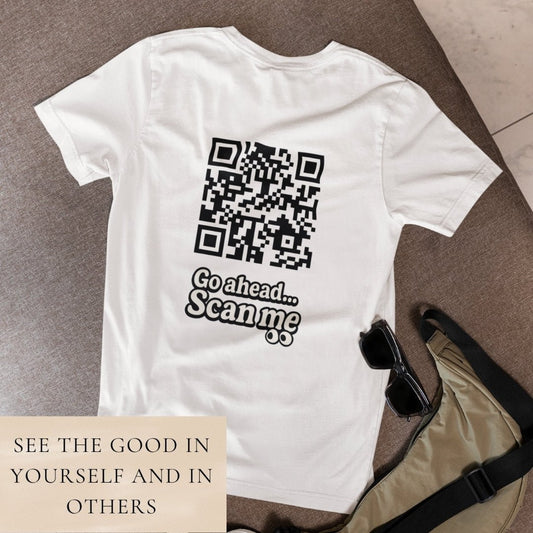 The Good QR T-shirt - ROMAG Store