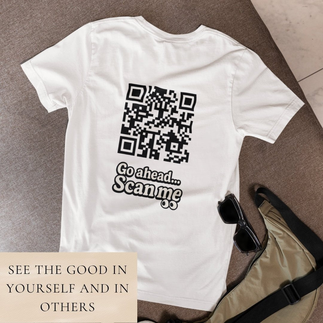 The Good QR T-shirt - ROMAG Store