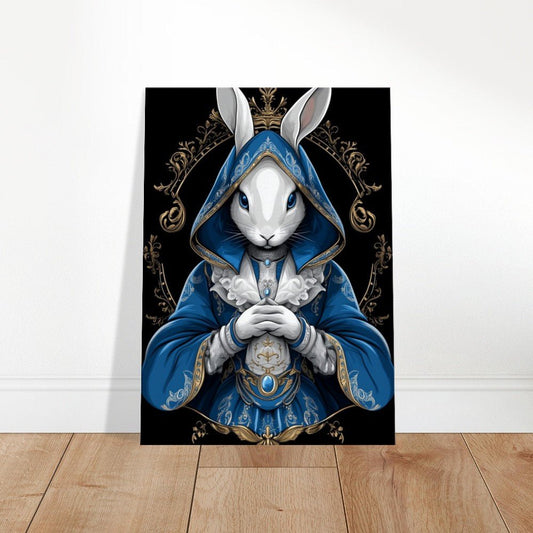Royal Rabbit Canvas Art - ROMAG Store
