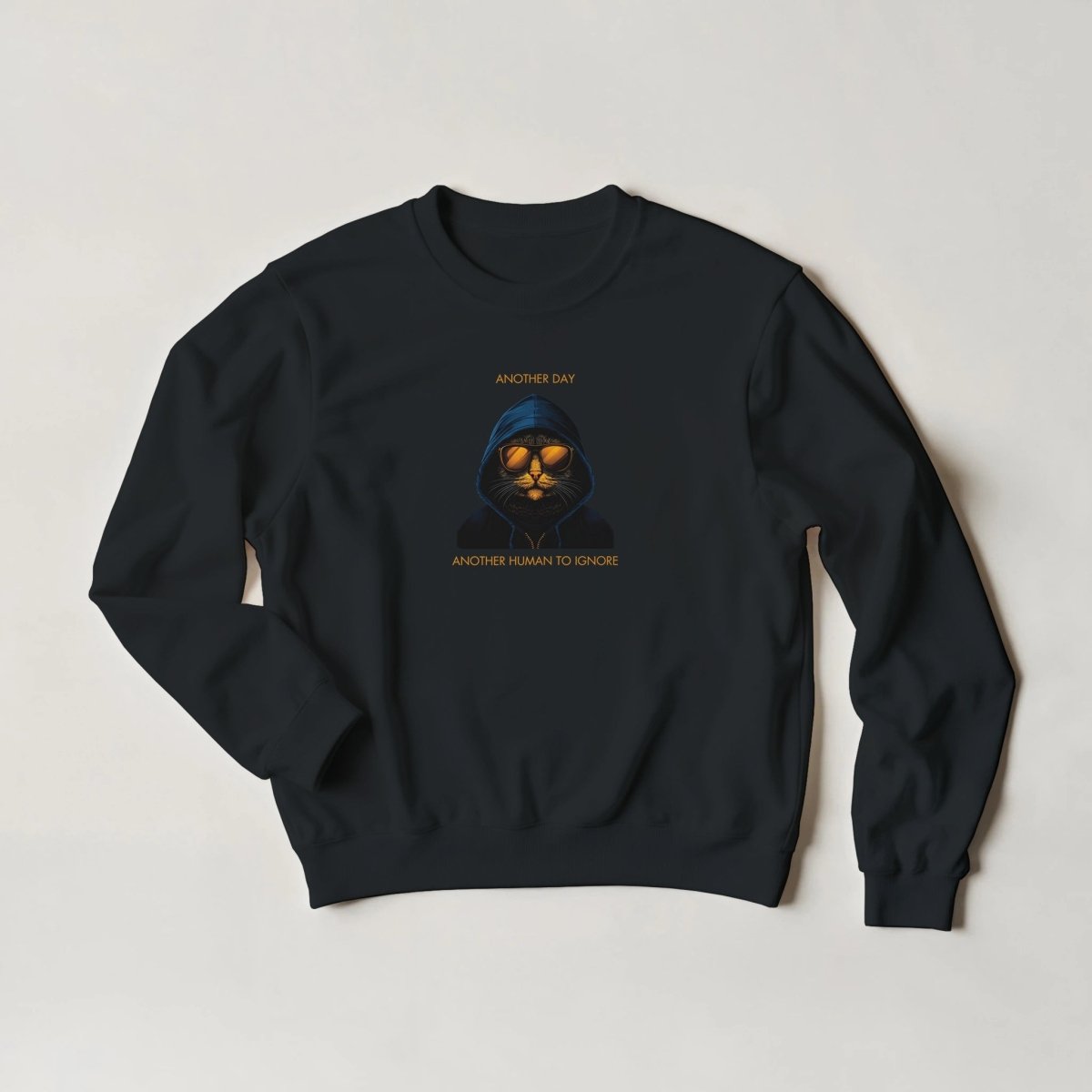 Hooded Cat Sweatshirt - ROMAG Store