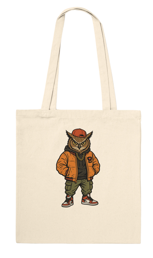 Cool Owl Streetwear Tote Bag - ROMAG Store