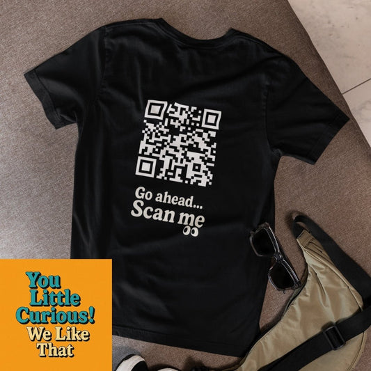 Little curious QR T-shirt - ROMAG Store