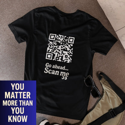 You Matter QR T-shirt - ROMAG Store