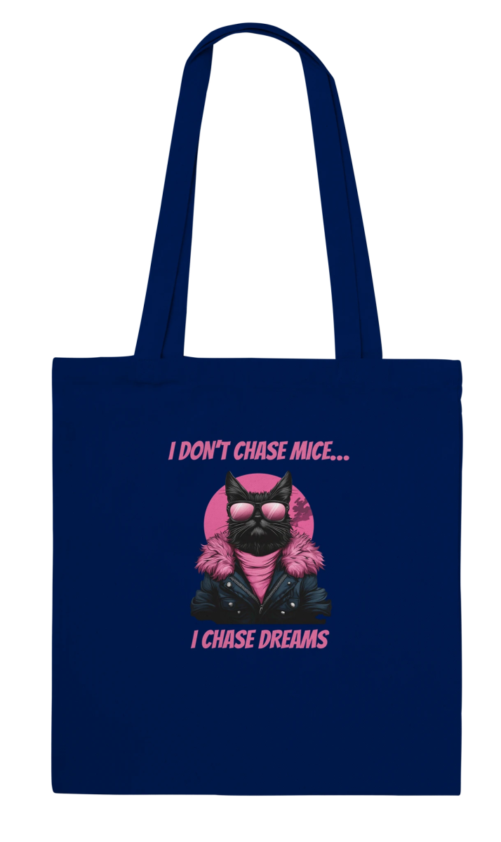 Retro Glam Cat Tote Bag - ROMAG Store