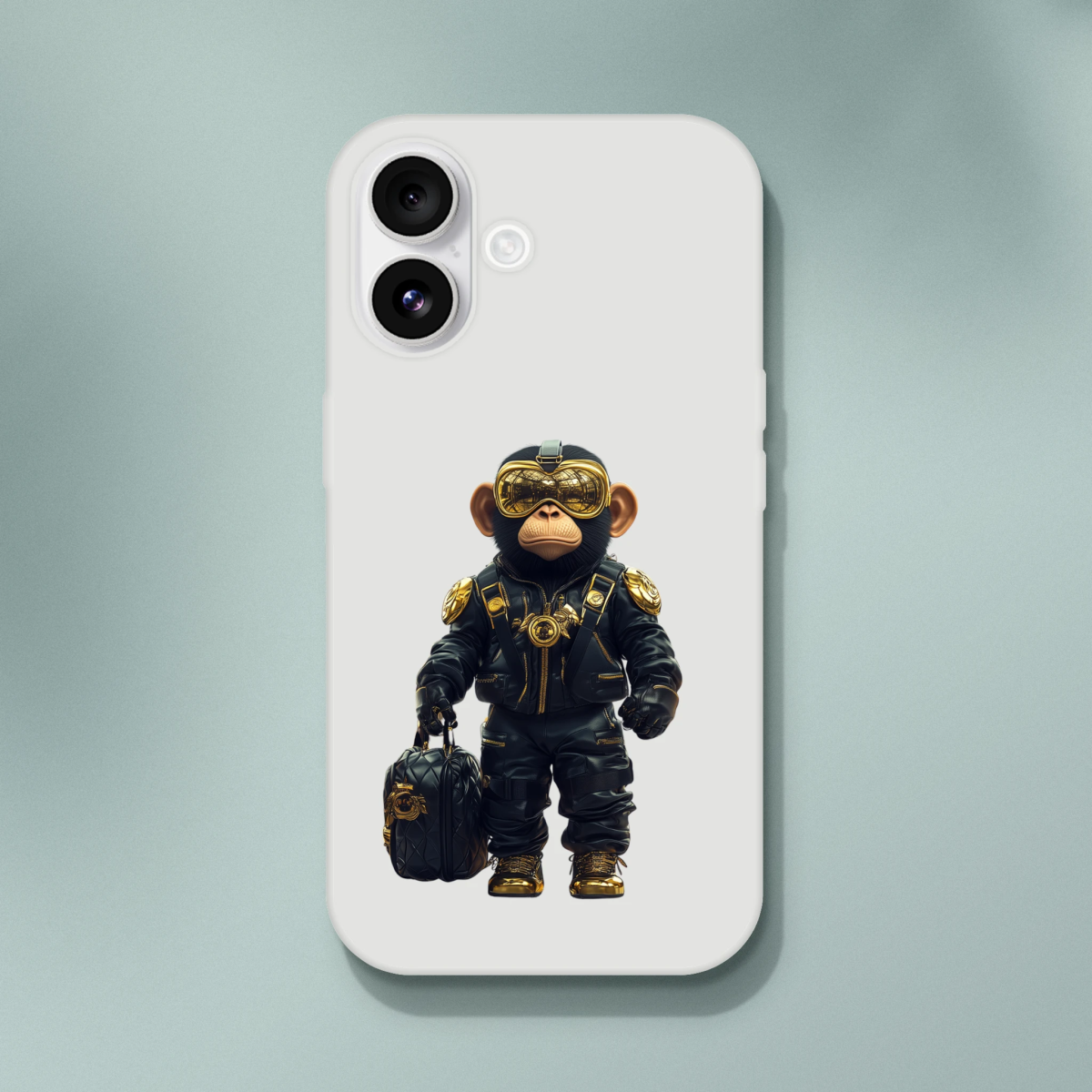 Urban Streetwear Monkey iPhone Flexi Case - ROMAG Store