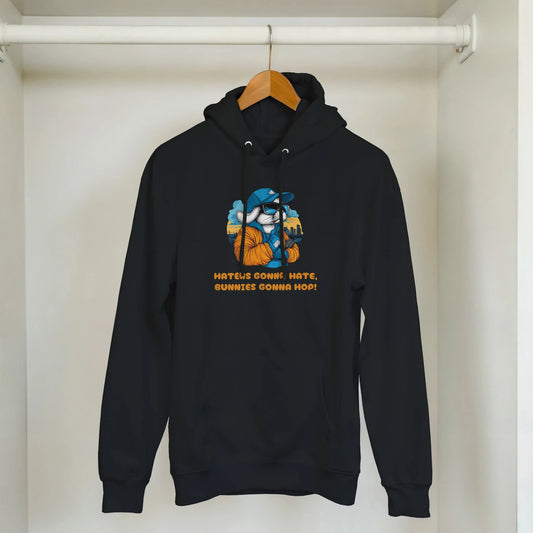Streetwise Bunny: "Haters Gonna Hate" Hoodie - ROMAG Store