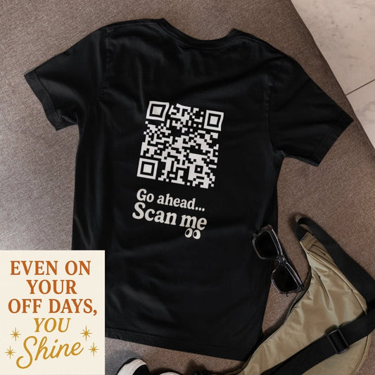 You Shine QR T-shirt - ROMAG Store