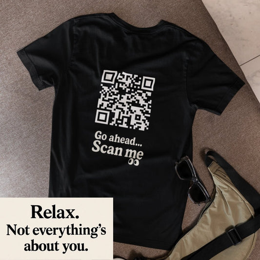 Relax QR T-shirt - ROMAG Store