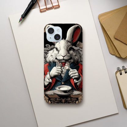 White Rabbit Formal Attire iPhone Tough Case - ROMAG Store