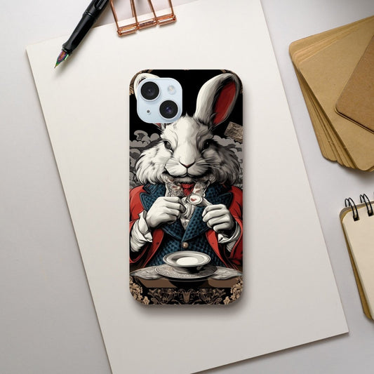 White Rabbit Formal Attire iPhone Tough Case - ROMAG Store
