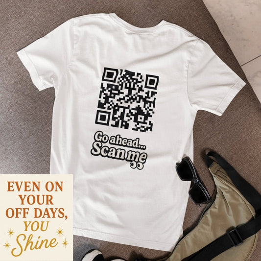 You Shine QR T-shirt - ROMAG Store