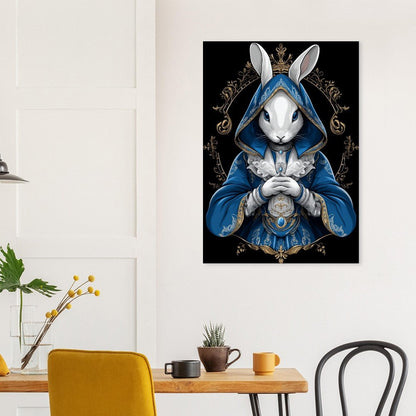 Royal Rabbit Canvas Art - ROMAG Store