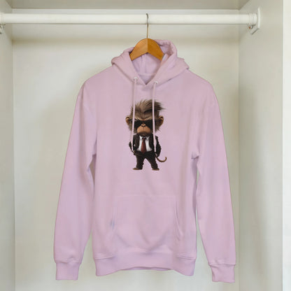 Suave Monkey in Suit Hoodie - ROMAG Store