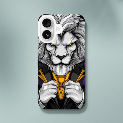 Regal Lion Dandy iPhone Tough Case - ROMAG Store