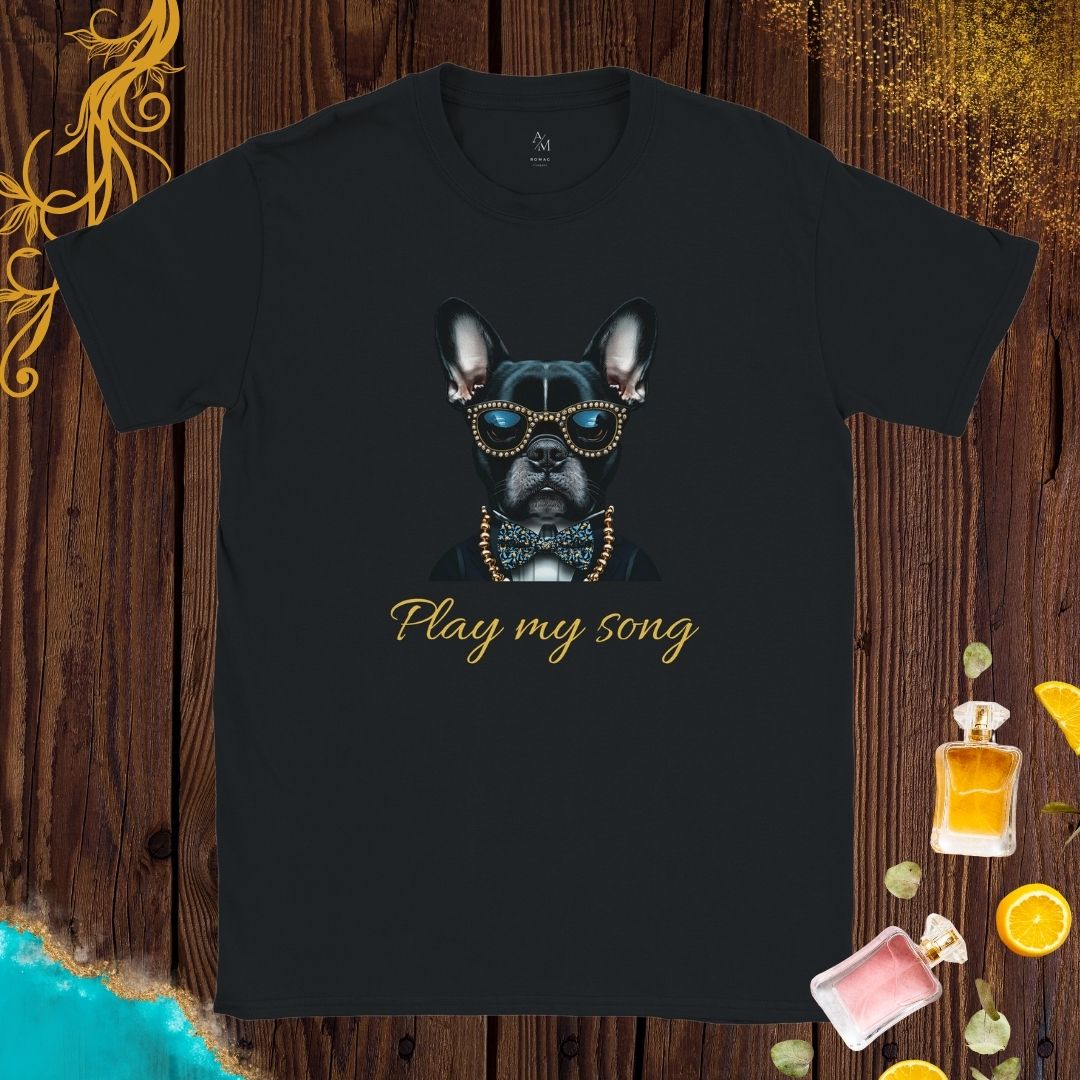 Party dog at Animals Fashion Week T-shirt