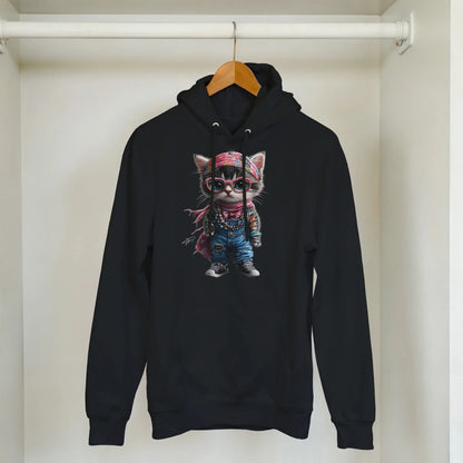 Boho Chic Cat Hoodie - ROMAG Store