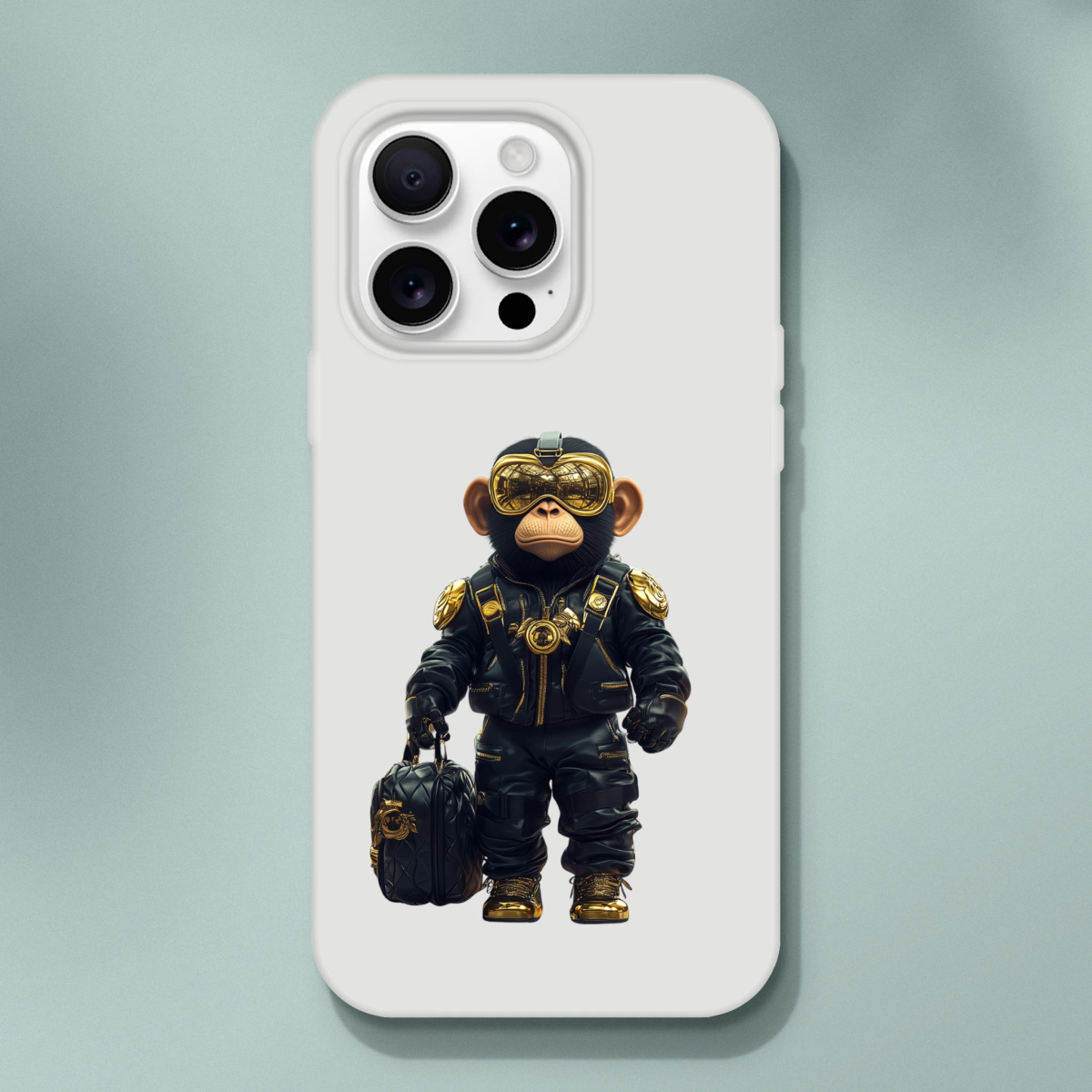 Urban Streetwear Monkey iPhone Flexi Case - ROMAG Store