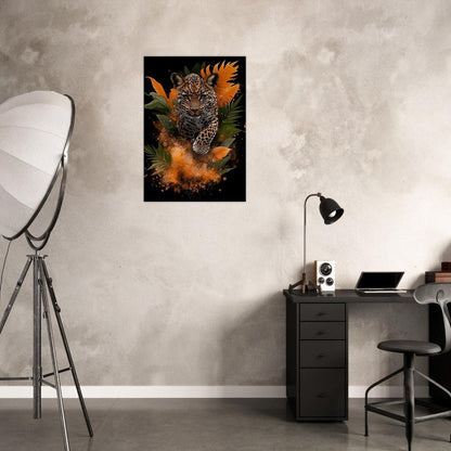 Leopard Jungle Canvas Art - ROMAG Store