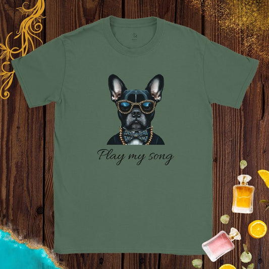 Party dog at Animals Fashion Week T-shirt