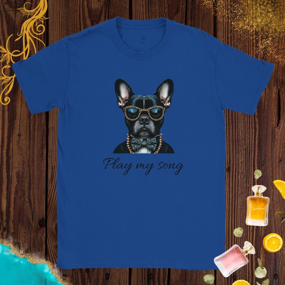 Party dog at Animals Fashion Week T-shirt