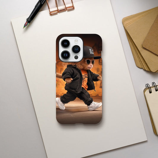 Street Smart Monkey iPhone Tough Case - ROMAG Store