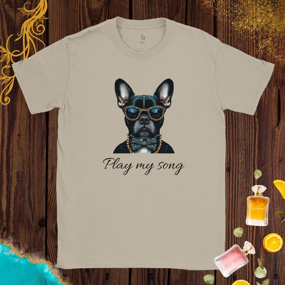 Party dog at Animals Fashion Week T-shirt