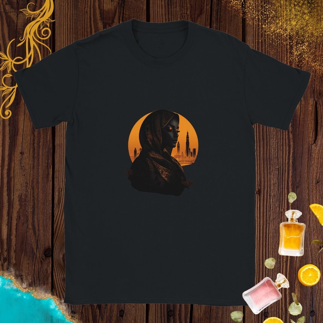 Cultures from around the world T-shirt: Sunset women