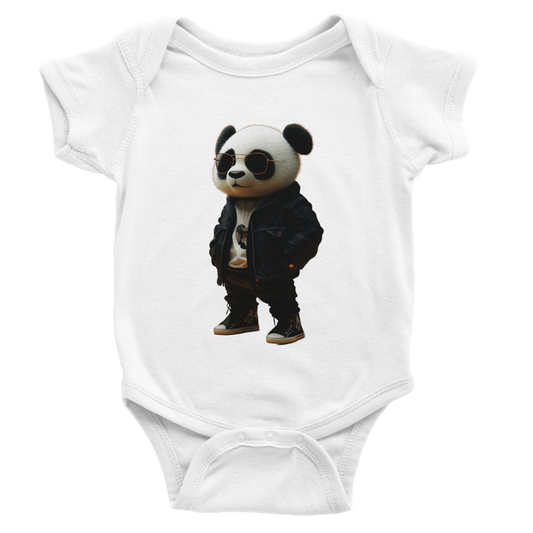 Cool Panda Urban Baby Short Sleeve Bodysuit - ROMAG Store