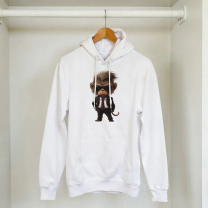 Suave Monkey in Suit Hoodie - ROMAG Store