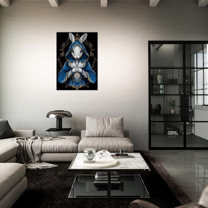 Royal Rabbit Canvas Art - ROMAG Store