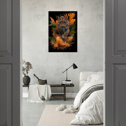 Leopard Jungle Canvas Art - ROMAG Store