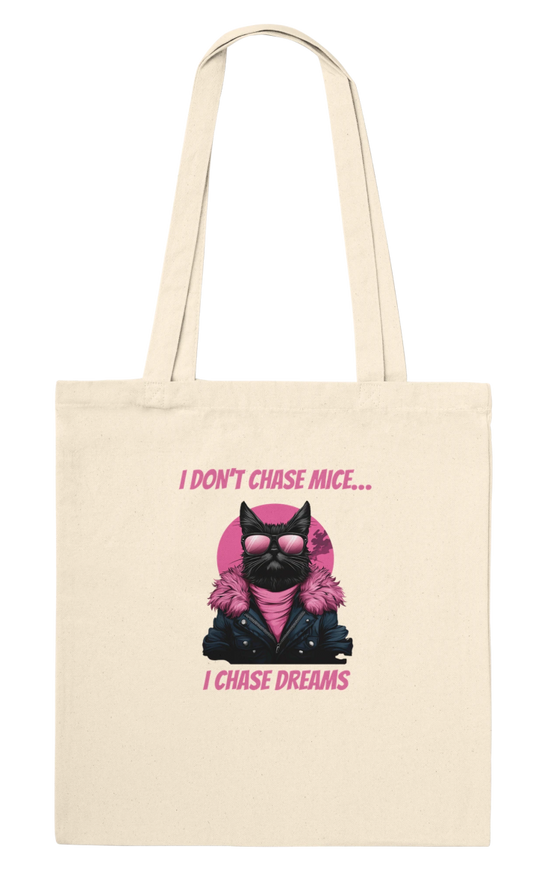 Retro Glam Cat Tote Bag - ROMAG Store